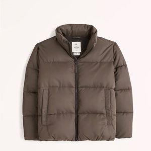 COPY - Mens Large Abercrombie & Fitch Brown Ultra Puffer Jacket